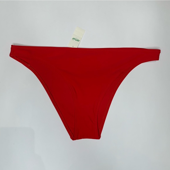Aerie OG Cheeky Bikini Bottom Iconic Red - Picture 3 of 4